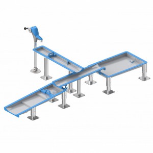 Waterspeelplaats - Modderfabriek Colorado - blauw