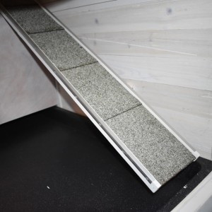 Loopplank voor konijnenhok 75x17cm