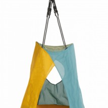 Tentschommel Weoh turquoise/geel
