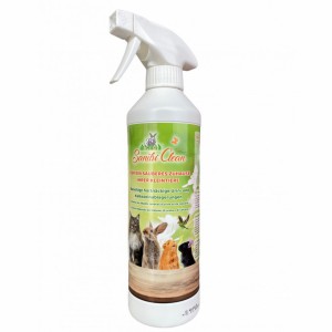 Sanilu Clean 0,5 ltr. | Urine verwijderaar voor konijnenhokken | spuitflacon