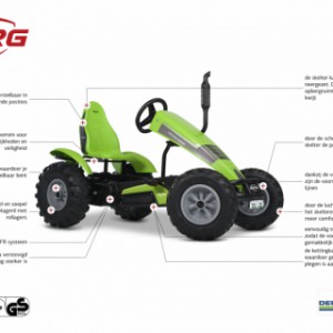 Skelter BERG Deutz Fahr BFR - specificaties XXL Frame