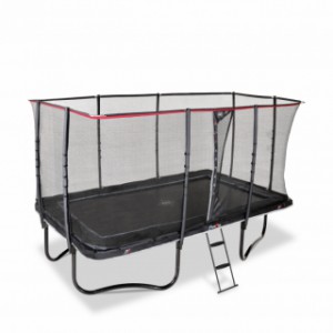 Trampoline EXIT PeakPro - met veiligheidsnet - 427x244cm