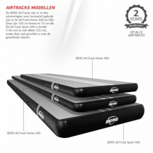 BERG AirTrack | 3 AirTrack modellen