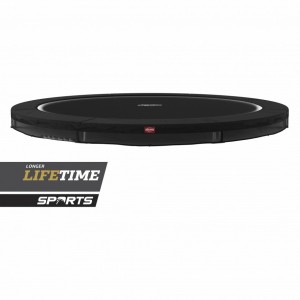 Trampoline BERG InGround Favorit Zwart Ø380cm