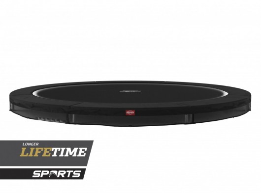 Trampoline BERG InGround Favorit Zwart Ø380cm
