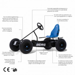 Skelter BERG B.Pure Blue XL-BFR | specificaties