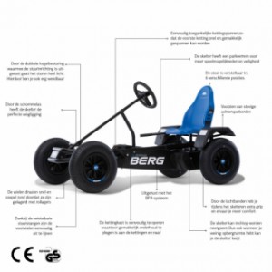 Skelter BERG B.Rapid Blue XL-BFR | specificaties