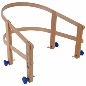 Houten rugleuning voor slee / slede