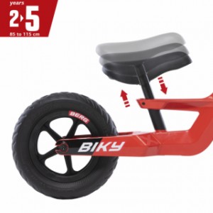 Loopfiets BERG Biky Mini Red | verstelbaar zadel