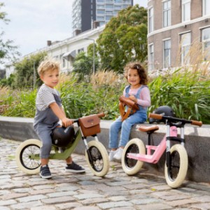 Loopfiets BERG Biky Retro Pink & Green