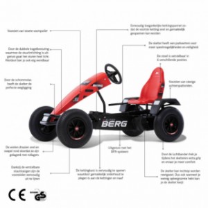 Skelter BERG B.Super Red XL-BFR | specificaties
