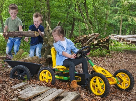 Skelter BERG Buddy John Deere met aanhanger 3 - 8 jaar