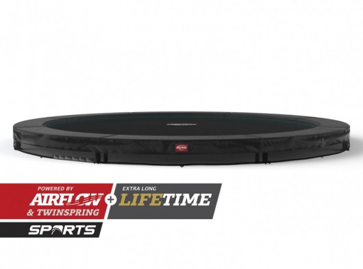 Trampoline BERG Champion 330 InGround Zwart Ø330cm