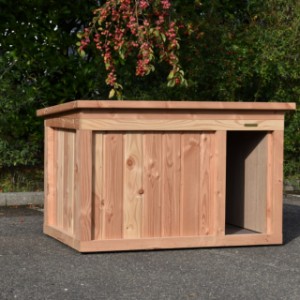 Hondenhok Block Large · Douglashout · 144x104x93cm