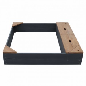 Zandbak Amy Antraciet AXI 115x115cm