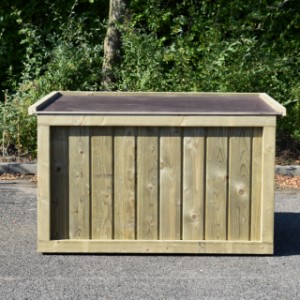 Hondenhok Block Extra Large wordt als bouwpakket geleverd