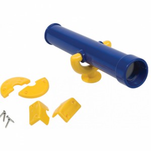 Telescoop • blauw/geel