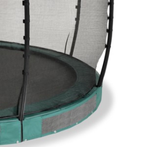 Trampoline EXIT Allure Classic inground groen - beschermrand