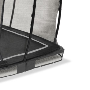 Trampoline EXIT Allure Classic inground zwart - beschermrand