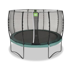 Trampoline EXIT Allure Classic groen - met veiligheidsnet ø 366 cm