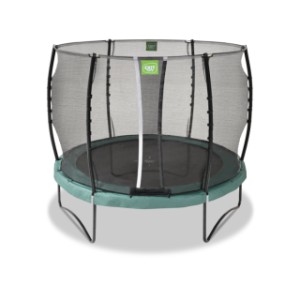 Trampoline EXIT Allure Classic groen - met veiligheidsnet ø 305 cm