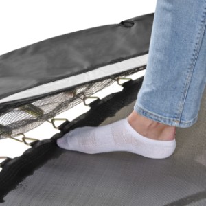 Trampoline EXIT Allure Premium inground zwart - Foot protection system