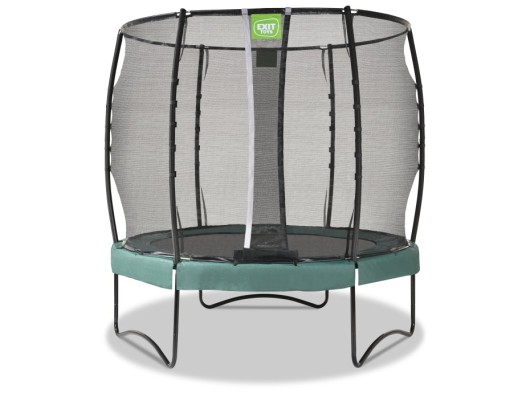 Trampoline EXIT Allure Premium groen - met veiligheidsnet ø 253 cm