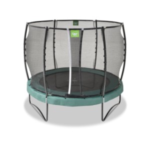 Trampoline EXIT Allure Premium groen - met veiligheidsnet ø 305 cm