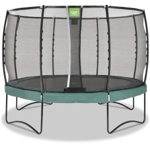 Trampoline EXIT Allure Premium groen - met veiligheidsnet ø 366 cm