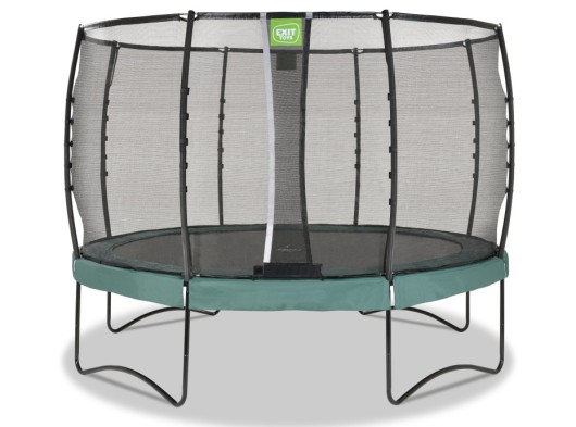 Trampoline EXIT Allure Premium groen - met veiligheidsnet ø 366 cm