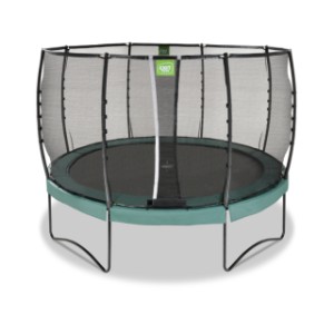 Trampoline EXIT Allure Premium groen - met veiligheidsnet ø 366 cm