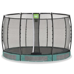 Trampoline EXIT Allure Premium inground groen - met veiligheidsnet ø 366 cm