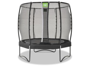 Trampoline EXIT Allure Premium zwart - met veiligheidsnet ø 253 cm