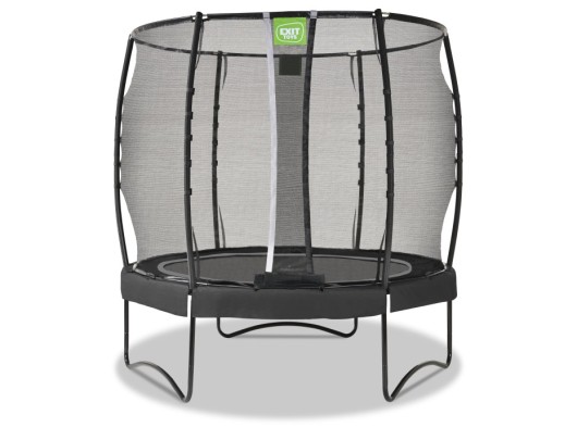 Trampoline EXIT Allure Premium zwart - met veiligheidsnet ø 253 cm