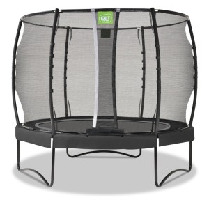 Trampoline EXIT Allure Premium zwart - met veiligheidsnet ø 305 cm