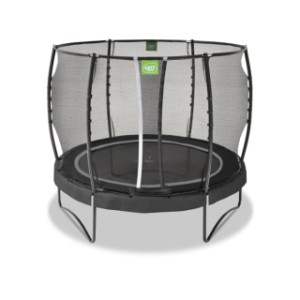 Trampoline EXIT Allure Premium zwart - met veiligheidsnet ø 305 cm