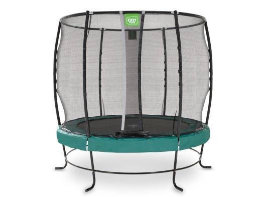 Trampoline EXIT Lotus Premium groen - met veiligheidsnet ø 253 cm