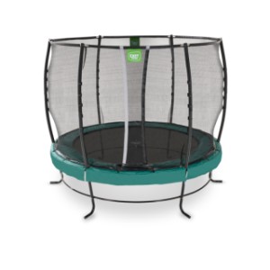 Trampoline EXIT Lotus Premium groen - met veiligheidsnet ø 305 cm