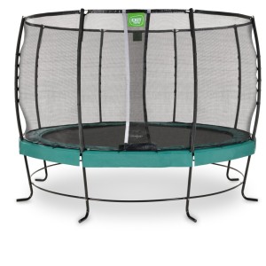 Trampoline EXIT Lotus Premium groen - met veiligheidsnet ø 366 cm