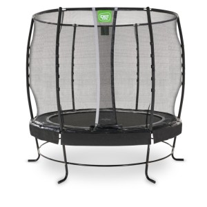 Trampoline EXIT Lotus Premium zwart - met veiligheidsnet ø 253 cm