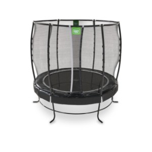 Trampoline EXIT Lotus Premium zwart - met veiligheidsnet ø 253 cm