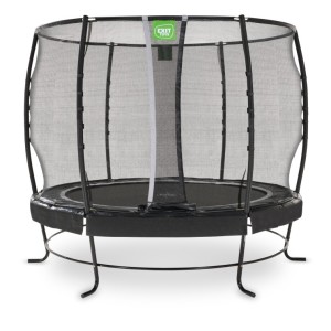 Trampoline EXIT Lotus Premium zwart - met veiligheidsnet ø 305 cm