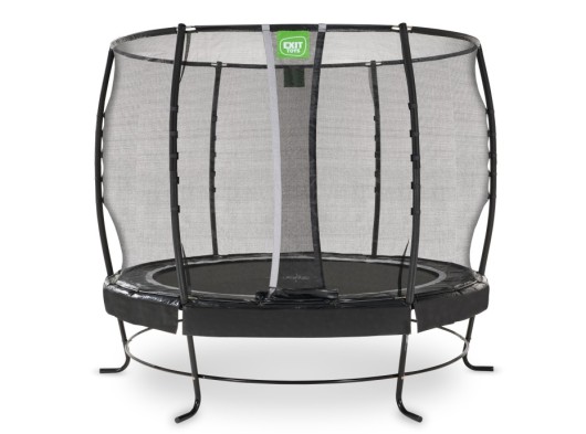 Trampoline EXIT Lotus Premium zwart - met veiligheidsnet ø 305 cm