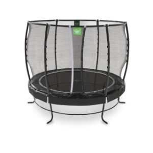 Trampoline EXIT Lotus Premium zwart - met veiligheidsnet ø 305 cm