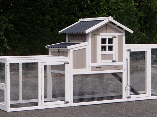 Plexiglas Isolatie Set voor konijnenhok Joas met dubbele ren (geen konijnenhok)