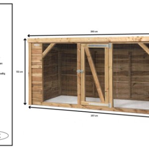 Konijnenren Brit - Details en afmetingen