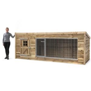 Hondenkennel Luna XL Voldux 342x130x132cm