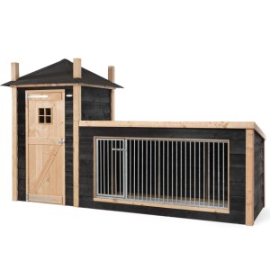 Hondenkennel Hooiberg Lassie Voldux 392x150x235cm