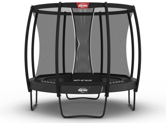 Trampoline BERG Champion Regular Grijs - met net Deluxe Ø270cm