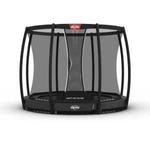 Trampoline BERG Champion InGround Grijs - met net Deluxe Ø270cm